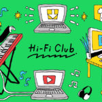 2022.01　　フリーBGMサイト「Hi-Fi Club」様／WEBサイトメインビジュアル